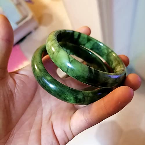 Bracelet Nanyu large en jade véritable : finis les bijoux ternes