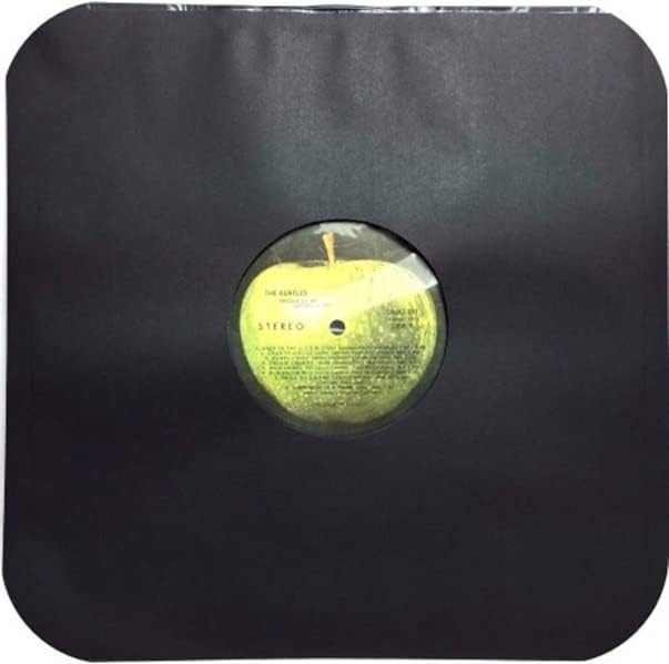 Lote de 50fundas 33RPM Negro polylined Record interior poly-lined 12" vinilos y LP