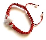 Unik22 Jade Rabbit Bracelet, Red Adjustable String, Jade Zodiac Jade Animal Bracelet, Lucky FENGSHUI Bracelet, Unisex