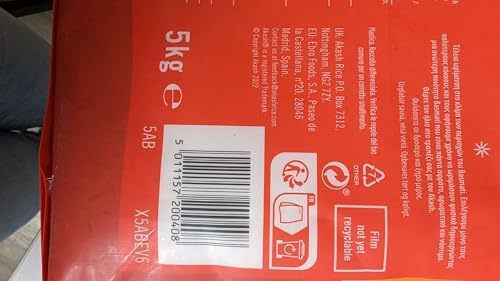  AKASH Basmati Rice per Cucina Professionale - Grande Capo da 5kg - Ricevuto da Tutti i Gusti
| AKASH Basmati Rice per F