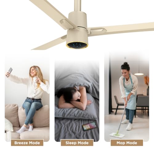 Image of Goldmedal Spacio BLDC 1200mm Decorative 5 Star Rated Ceiling Fan | Remote with 3 Modes | Off Timer Function (2,4,&8 HRS) | Smooth & Silent Operation (Tuscany Gold)