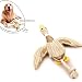 SIPIK Dog Squeaky Plush Toy Duck Durable Tough Plush Dog Squeaky Toy with Squeakers - For Small and Medium Dogs (Duck yellow)