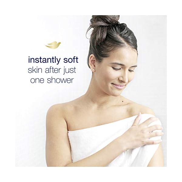 Dove Deep Moisture Body Wash For Dry Skin Moisturizing Body Wash Transforms Even The Driest Skin In One Shower , 22 Fl Oz (Pack of 4)