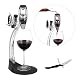 Weinbelüfter Set mit Ständer und Einschenkhilfe von Relaxdays