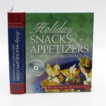 Hardcover Holiday Snacks Appetizers and Other Christmas Fun Book