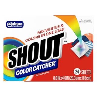 Shout Color Catcher, Dye-Trapping Sheets, 24 Sheets