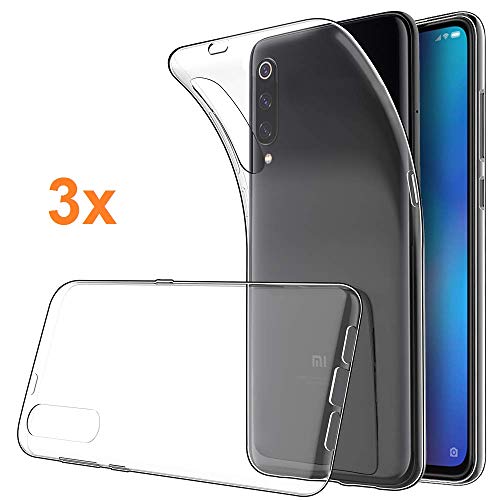 Pack 3X Cover in Gel TPU Trasparente per XIAOMI REDMI 9C