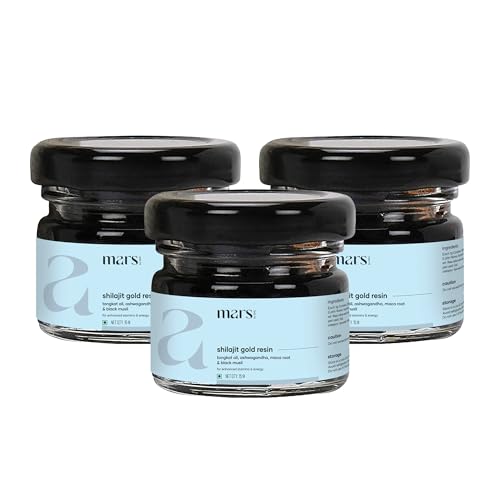 Mars Shilajit Gold Resin - Pack of 3