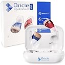 Oricle Standard 2.0 Hearing Aids for Seniors - Oricle Hearing Aids for Adults with Advanced Noise Cancellation - Easy Volume Control with Portable Charging Case