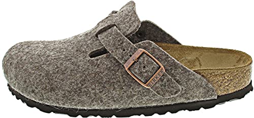 Birkenstock Boston Wolle, Unisex-Erwachsene Clogs, Braun (Cacao), 42 EU