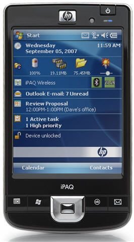 iPAQ 214 Enterprise Handheld (Windows Mobile 6.0)