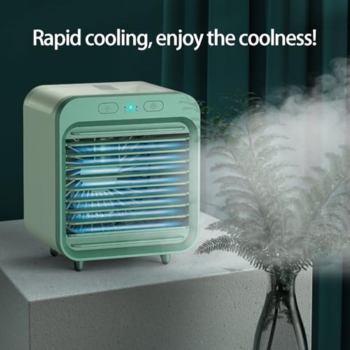 Ventilador de refrigeración recargable para espacios pequeños 8