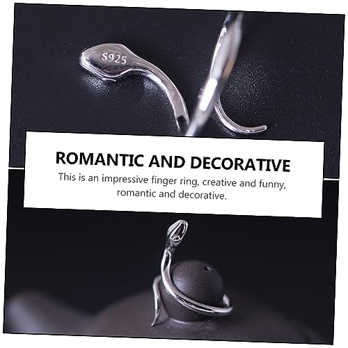 Bague réglable serpent : le cadeau mixte idéal et tendance - 4