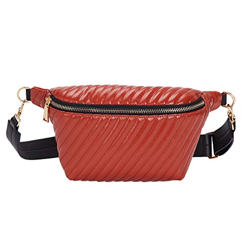 Parfois - Clutch - Riñonera Acolchada - Mujeres - Tallas M - Tierra