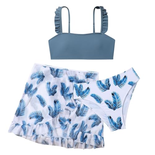 Maillot de bain pour bébé et ado fille avec combinaison natation 3 pièces