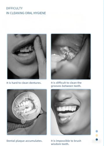 Image of Inralimot Unique End Tuft Toothbrush, Small - Head Orthodontic Brush - Ultra Soft for Precise Braces, Implants & Teeth Cleaning
