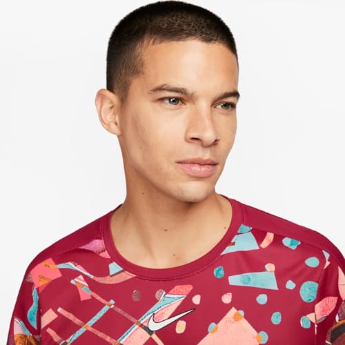 Nike Men's Court Dri-FIT Tennis Shirt M Multicolor4