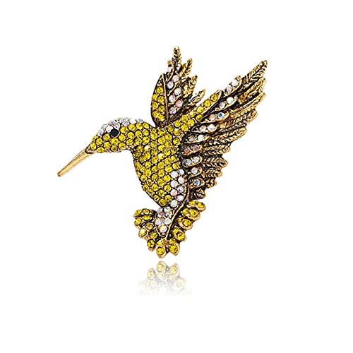 Broche colibri colorée pour illuminer un blazer au quotidien ou sublimer une robe de soirée