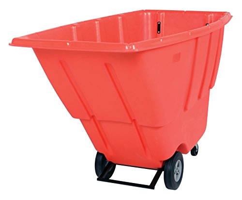 Carretilla Plástica Vestil 450 lb Capacidad Roja miniatura 2