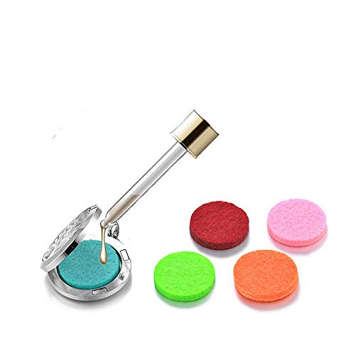 Stainless Steel American Bear Aroma Therapy Aromatherapy Essential Oil Diffuser Necklace Locket Pendant (Style 34) - Image 4