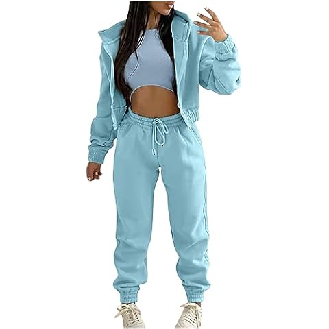wuitopue Women's Casual Tracksuit Set Cover