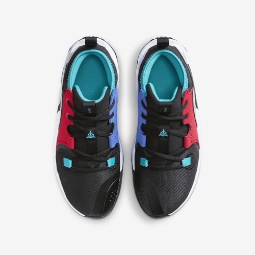 Nike Air Zoom Crossover 2 SE Big Kids' Basketball Shoes (FJ6988-001, Black/University Red/Game Royal/White) Size 6.54