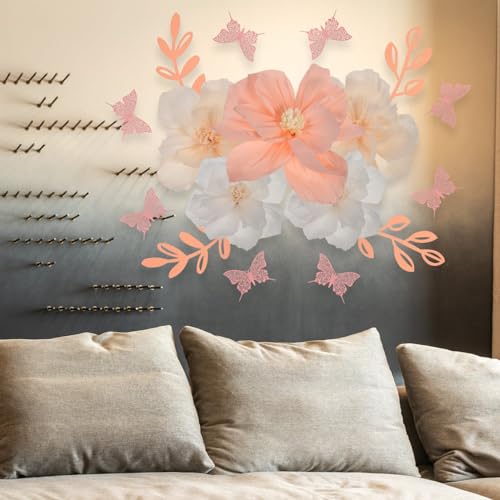 Décorations murales Abaodam en papier artisanal pour événements chic