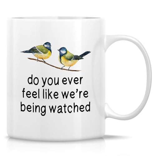 Retreez Funny Mug for Ornithologists - Funny Birdwatching, Bird Watching - 11 Oz Ceramic Coffee Cups for Bird Lover and Birdwatcher - Birthday, Holiday, Appreciation gift for Ornithology Researcher