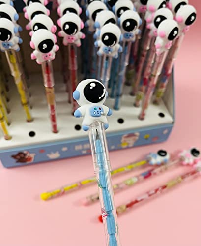 Image of Le Delite Kids Space astronaut planet Theme Stationery Gift Set Combo Return Gift Box (7 Items) Diary, Pouch,Eraser, Pen,Pencil,Keychain & badge For Kids Boys & Girls Return Gift (MULTI)