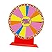 Tachiuwa Tabletop Prize Turntable Fortune Wheel Lightweight Reusable, Roulette Wheel for Gatherings, Promotional Activities, Party, Style A