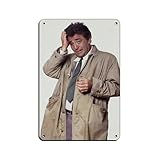 Columbo-Poster, Blechschild, Vintage, Metall, Pub, Club, 