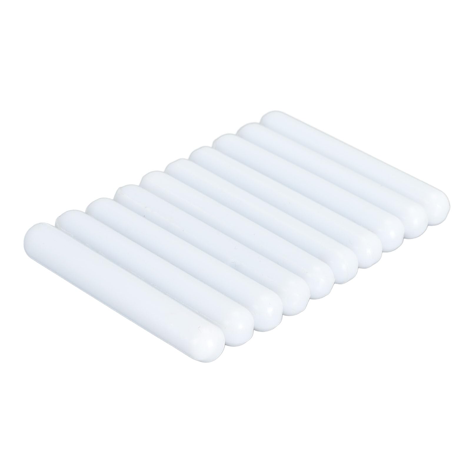 Haofy Barra Agitadora Magnética Barra Agitadora de Laboratorio Recubierta de PTFE, Paquete de 10, Mezcladora de Alta Temperatura de 2,36 X 0,35 Pulgadas para Investigación Química Biológica,