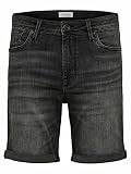 SELECTED HOMME Herren SLHALEX 334 Grey SU-ST DNM U NOOS Jeans-Shorts, S