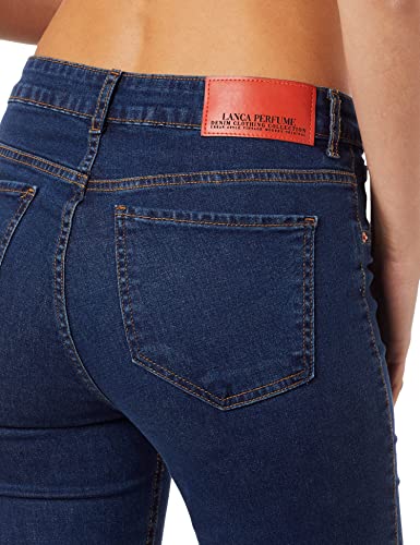 CALÇA JEANS DIANA ANKLE HIGH Feminino,Azul,40