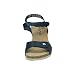 YOKONO CADIZ-073 Sandalias CUÑA Piel Mujer Sandalias Marino 39
