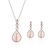 JUST N1 Fashion Crystal Necklace Earring Fashion Jewelry sets For Women Wedding