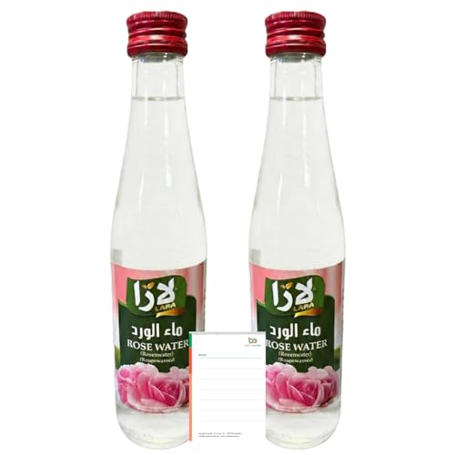 Bens Garden Bundle: Lara Rosenwasser 2x250ml inkl Notizblock
