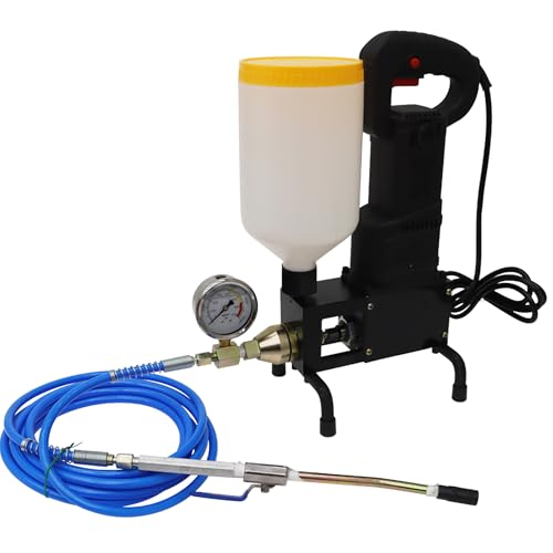HQHAOTWU High Pressure Injection Pump Grouting Machine for Construction, Waterproof Plugging Repair, Cracks Sealing Works 220V