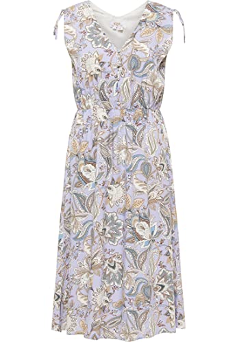 Robe à imprimé floral de qualité supérieure en taille L pour élégance raffinée