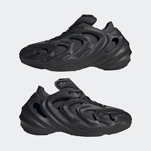 adidas Originals Mens OZFOAM Shoes Shoes, Black/Carbon/Grey, 11 | Image 7