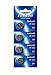 Produktbild 4 x CR1632 3 V Lithium Knopfzellen 120 mAh (1 Blistercard a 4 Batterien) EINWEG Markenware Eunicell