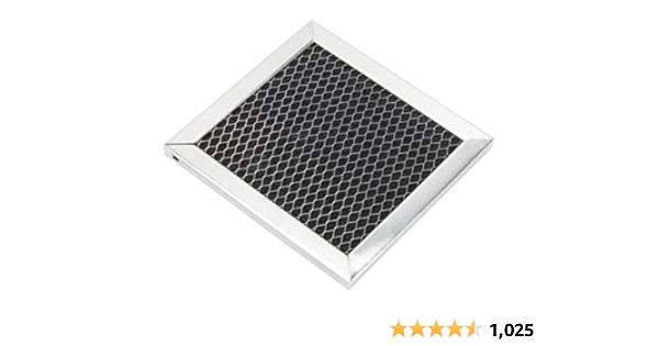 whirlpool microwave range hood charcoal filter