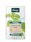 Kneipp Badekristalle Entspannung Pur - mit naturreinem Tiefensalz der Saline Luisenhall & natürlichem ätherischen Öl der Indischen Melisse & Extrakt der Zitronenmelisse - harmonisierend - 60g