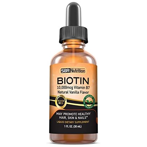 MAX Absorption Biotin Liquid Drops 10000mcg Cover