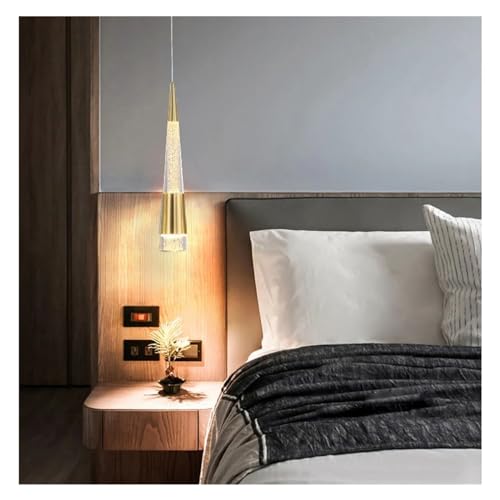Suspension LED moderne dorée M-INI pour îlot de cuisine