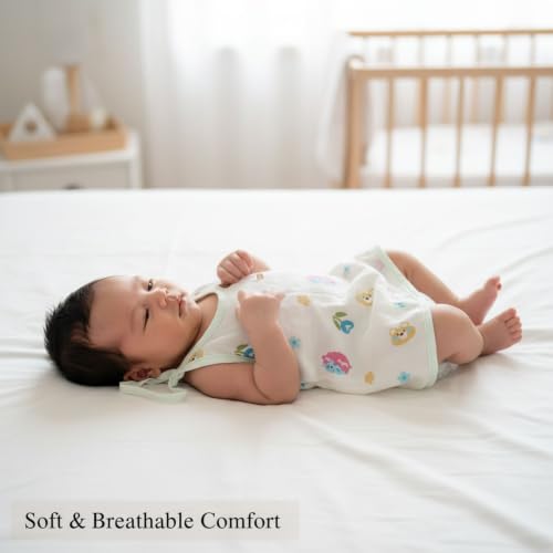 Image of V2M Cotton Jhabla New Born Baby Clothes