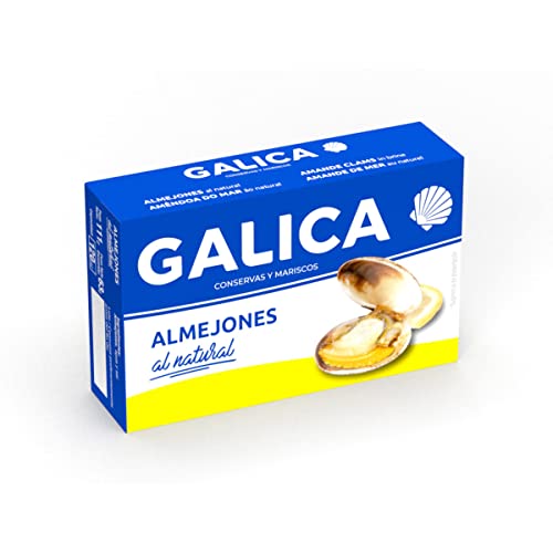 GALICA almejón natural lata 63 gr