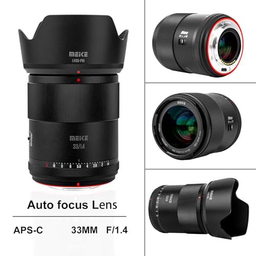 Image of Meike 33mm F1.4 Wide Angle APS-C Frame AF STM Lens Auto Focus Fixed Prime Lenses for Fujifilm X Mount Mirrorless Cameras XT2 XT4 XT5 XT10 XT20 XT30 XT50 X-A2 X30 X70 X-S10 X-S20