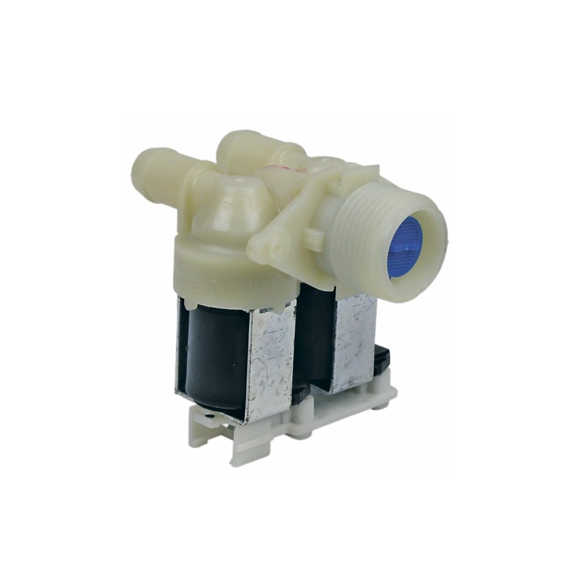 easyPART Kompatibel/Ersatz für EUROPART 10022954 Magnetventil Einlaufventil Füllventil Ventil 2fach 180° 14,0mmØ Waschmaschine Alternativ Whirlpool Bauknecht 480111100199 Cooke&Lewis Gala Hanseatic