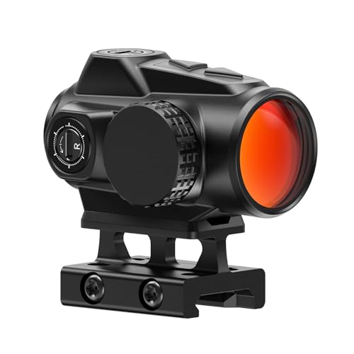 Feyachi V90 2 MOA Mirino a punto rosso Shake Awake Red Dot Scope Waterproof Riflescopes 1 x 25mm .75” Rser Mount